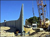 इसराइली सुरक्षा दीवार