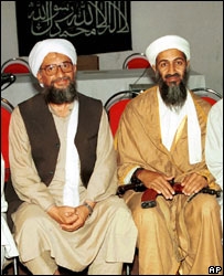 بن لادن و الظواهری