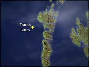Monach Islands (Image: Map)