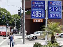 Posto de gasolina nos Estados Unidos