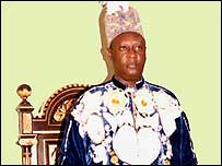 Rei Solomon Gafabusa Iguru do reino de Bunyoro-Kitara