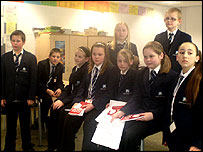 Students from Sheffield Springs Academy