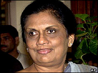 राष्ट्रपति चंद्रिका कुमारतुंगा