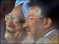 मुशर्रफ़ और मनमोहन सिंह