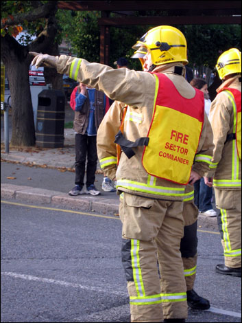 Emergency Services Simulated Terrorist attack