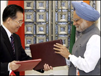 मनमोहन और वेन जियाबाओ