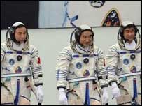 Astronautas chineses