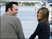 Jennifer Aniston e Vince Vaughn no filme 'Até que o Casamento nos Separe'