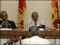 H.M.G.S. Palihakkara at the LLRC