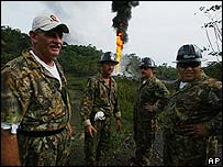 Soldados americanos na Colômbia