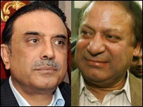 نواز شریف اور آصف زرداری