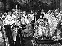 1911: King George V at the Coronation Durbar in Delhi. (Getty Images/Hulton|Archive)