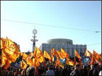 мітинг опозиції, фото з вебсайту Нашої України