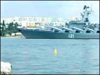 Російські кораблі в українському Севастополі