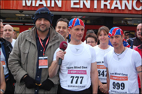 Birmingham Half Marathon 2008 - Team Blind Dave