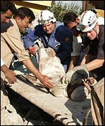 Maqbool being rescued