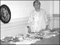 Evening meal during Ramadan