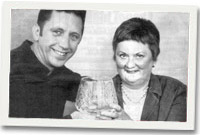 Cefyn Burgess a Thelma Morris - 