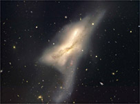 کہکشاؤں کا تصادم