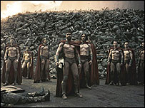 Gregos são mostrados como brancos e virtuosos