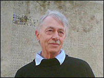 Graham Sacker at Cheltenham borough war memorial