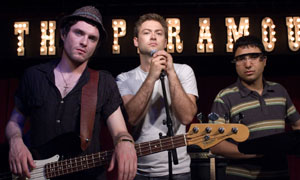 (L-R) Mathew Horne, Paul Nicholls and Nick Mohammed in Billy Goat