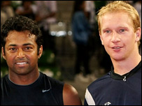 लिएंडर पेस और लुकास ड्लोही