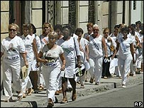 passeata das Damas de Branco