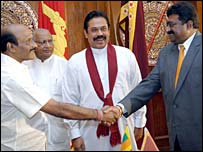 UPF and CWC leaders joining Rajapaksa administration