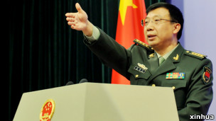 中國國防部發言人耿雁生