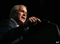 Presidente americano, George W. Bush