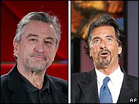 آل پاچینو و رابرت دنیرو