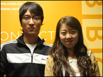 媒体毕业生汪威和万力嘉