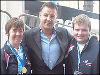 Rachel Jarvis, Steve Walsh and Lee