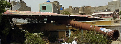 کراچی میں طوفان