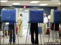 Votação na Carolina do Norte