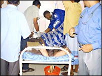 Injured in Muttur fighting