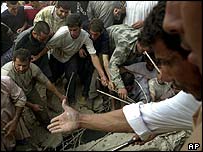 फ़लूजा में अमरीकी कार्रवाई के बाद हुई तबाही