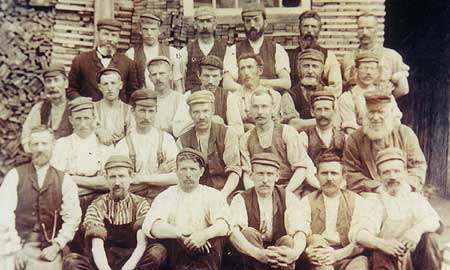 the Gatebeck works' coopers and hoopers