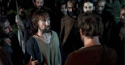 Jesus is arrested 