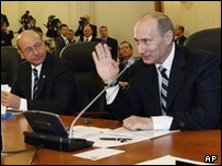 پوتین در اجلاس سران ناتو