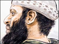 زکریا موساوی کو اگست دوہزار ایک میں گرفتارکیا گیا تھا