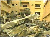 Explosão em Riad, em maio