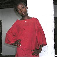 Liberian Boy Soldier, James aged Nine