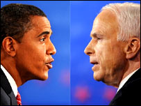 Barack Obama e John McCain