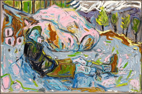 Copyright Billy Childish, courtesy of the aquarium L-13.