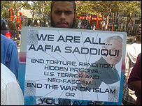 ڈاکٹر عافیہ کے حمایتی