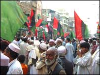 اتحاد برائے بحالئ جمہوریت کا ایک جلسہ