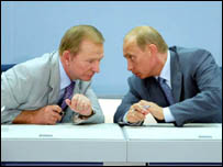 Леонід Кучма і Владімір Путін (фото УНІАН)