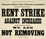 Window notice for the rent strike